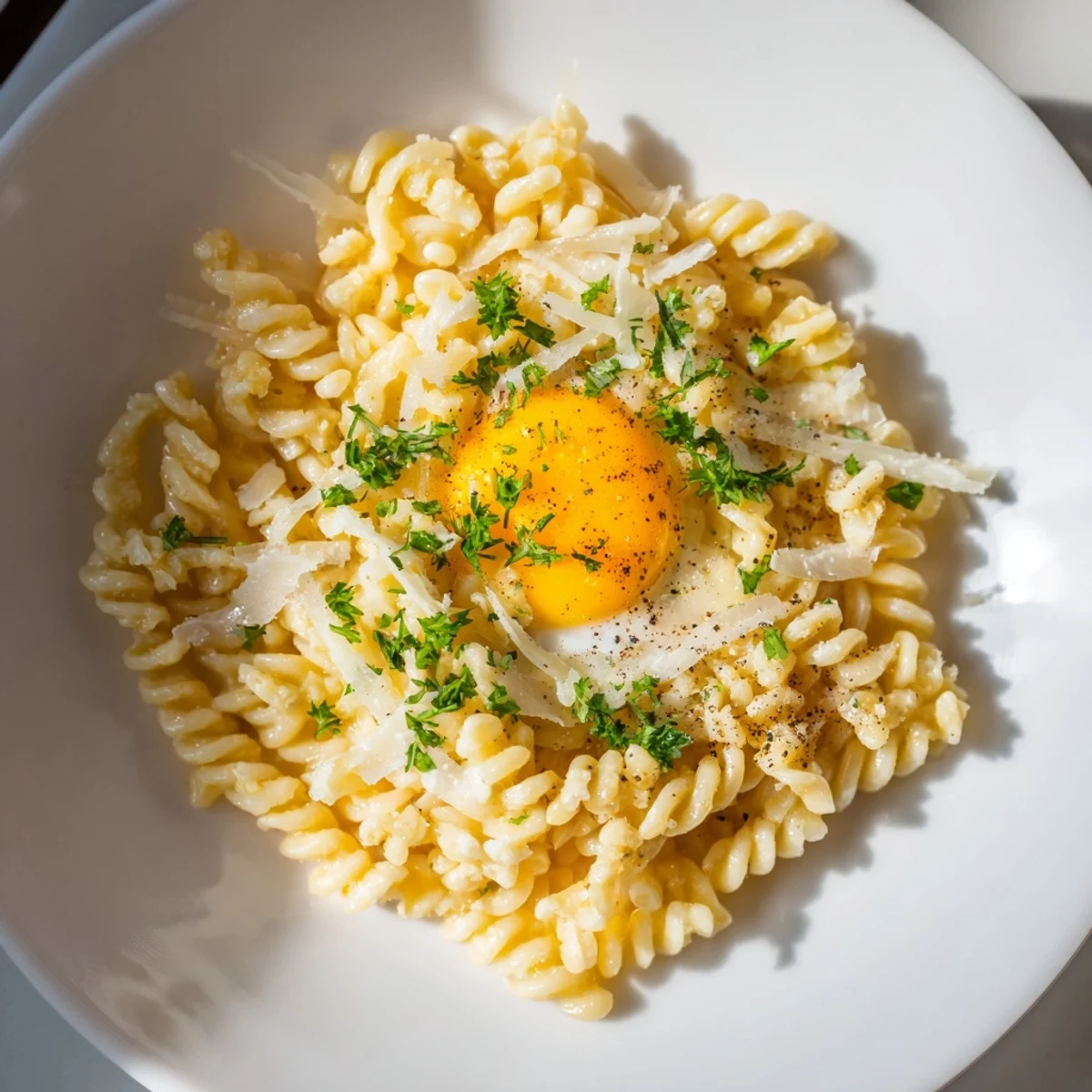 Comforting Pastina with Egg