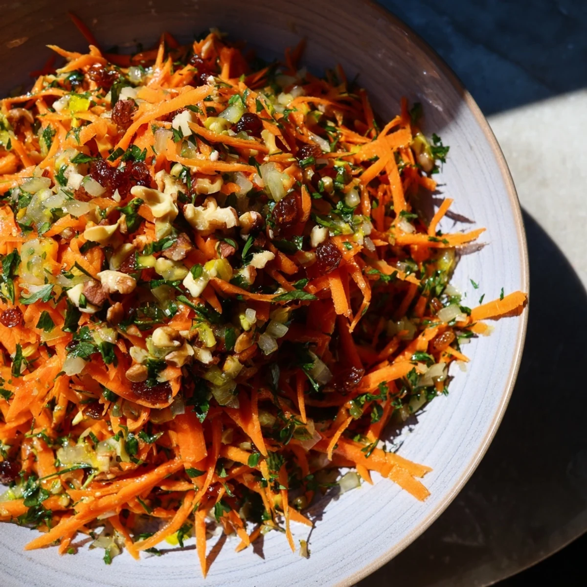 Fresh Carrot Citrus Salad