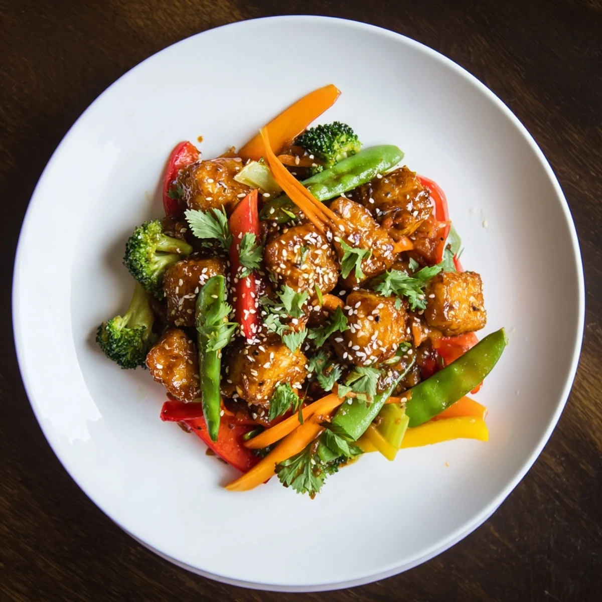 Crispy Tofu Stir Fry