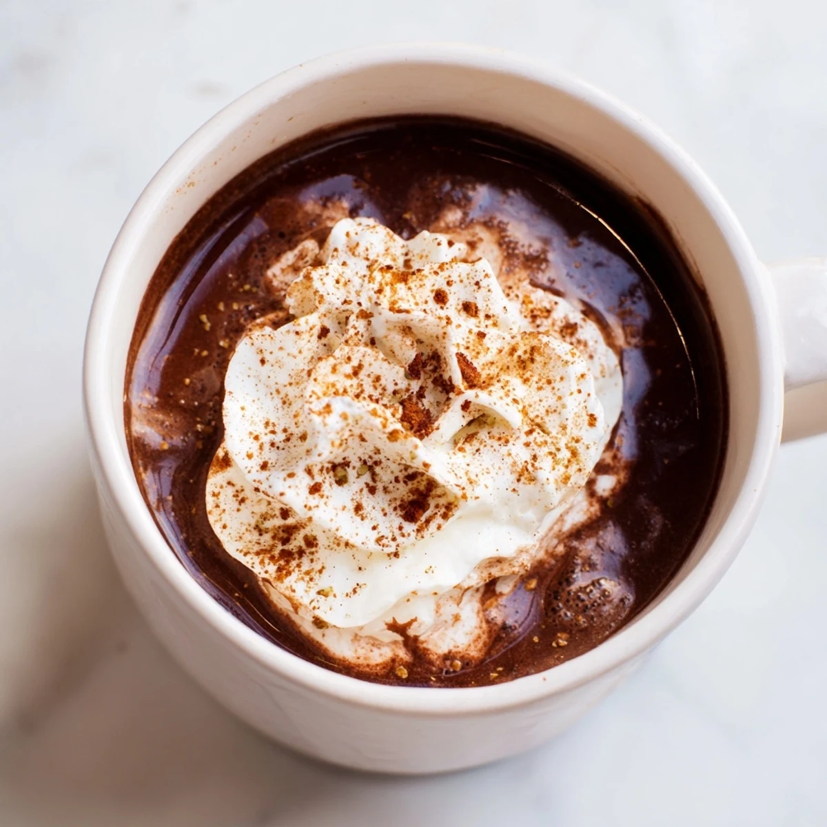Spiced Hot Chocolate Cream