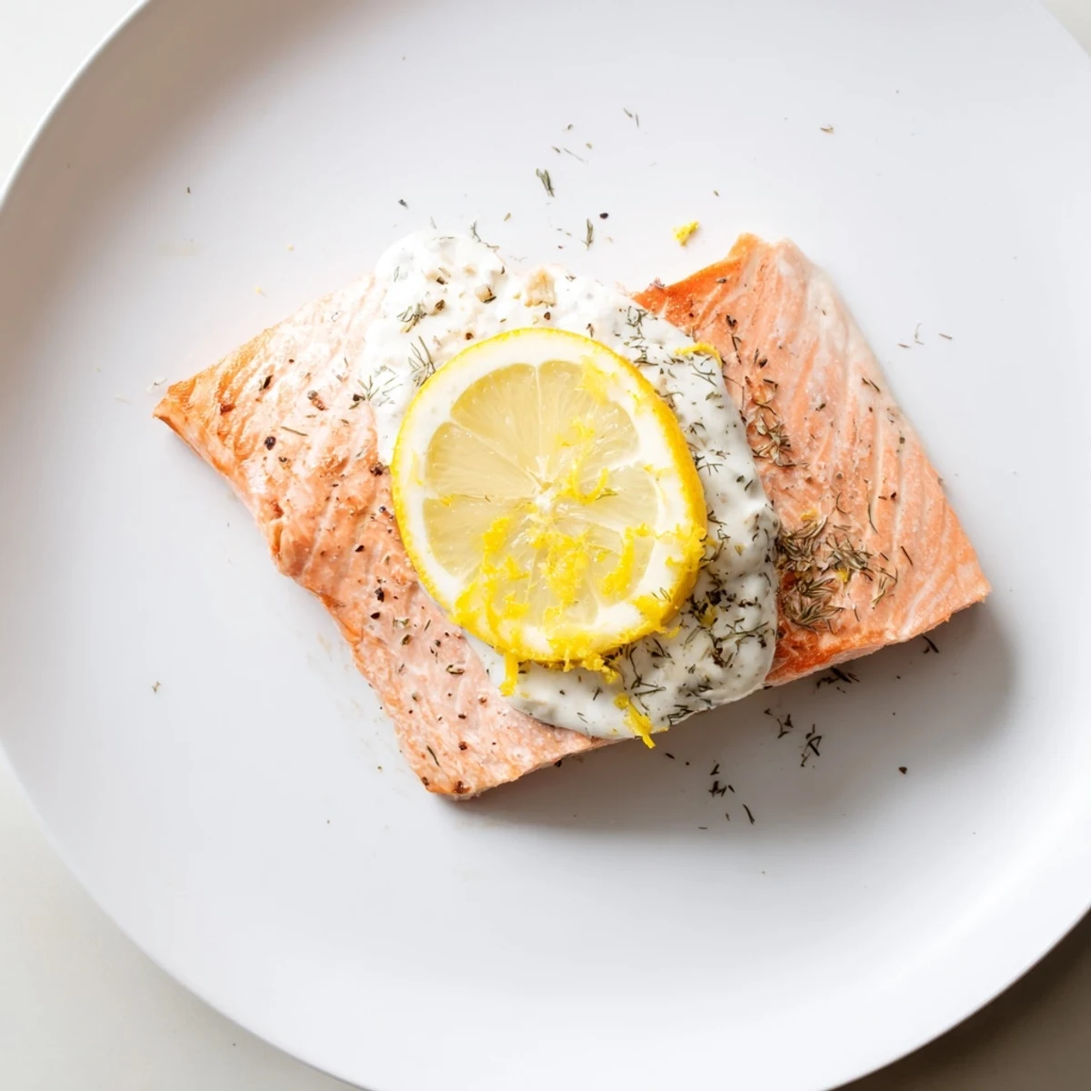 Baked Salmon Lemon Dill