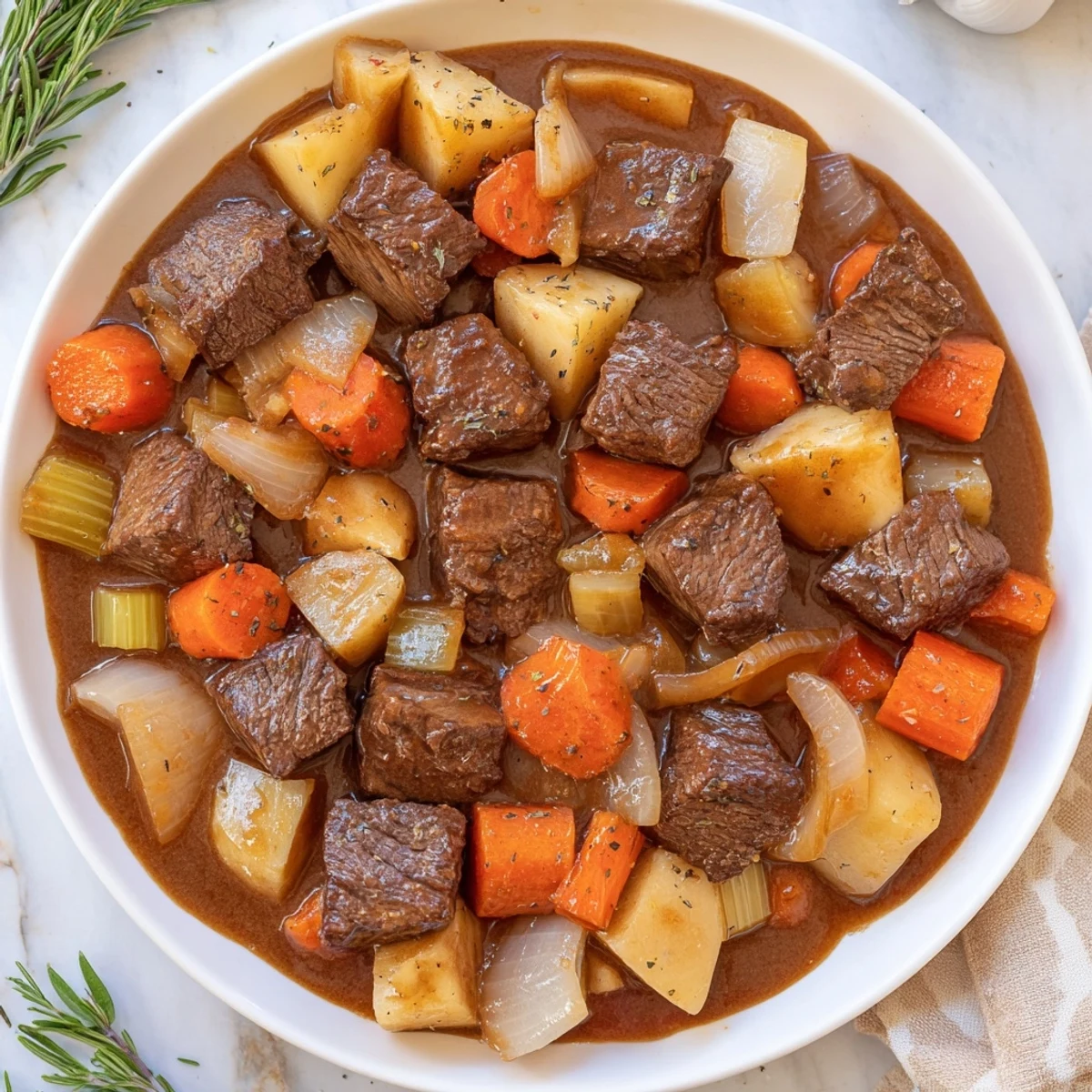 Hearty Gravy Beef Stew