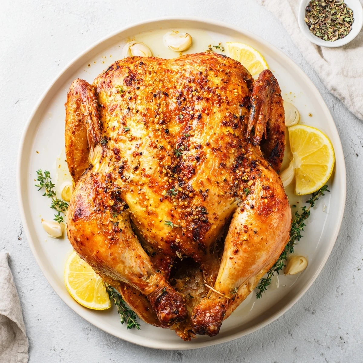 Salt-Spiced Roast Chicken