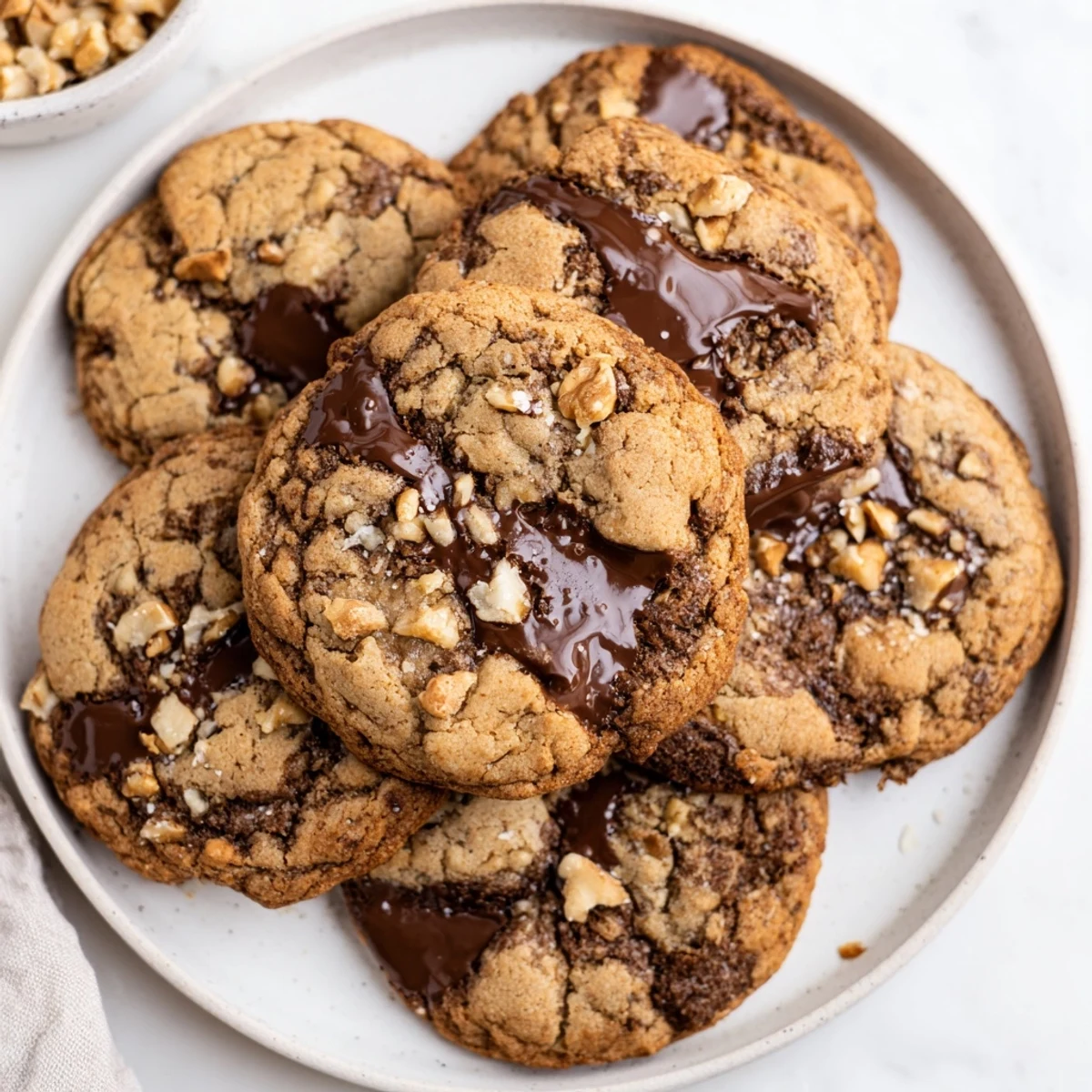 Warm, golden-brown baked treats, ready to eat and smell amazing, promising a delightful treat.