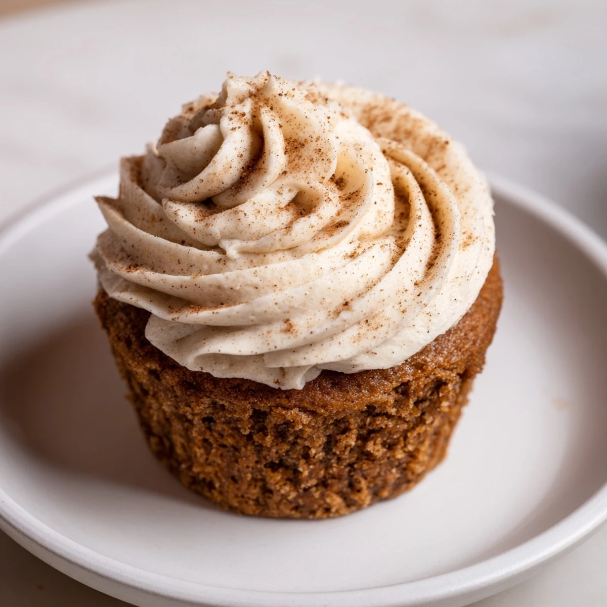 Gingerbread Spiced Cupcakes