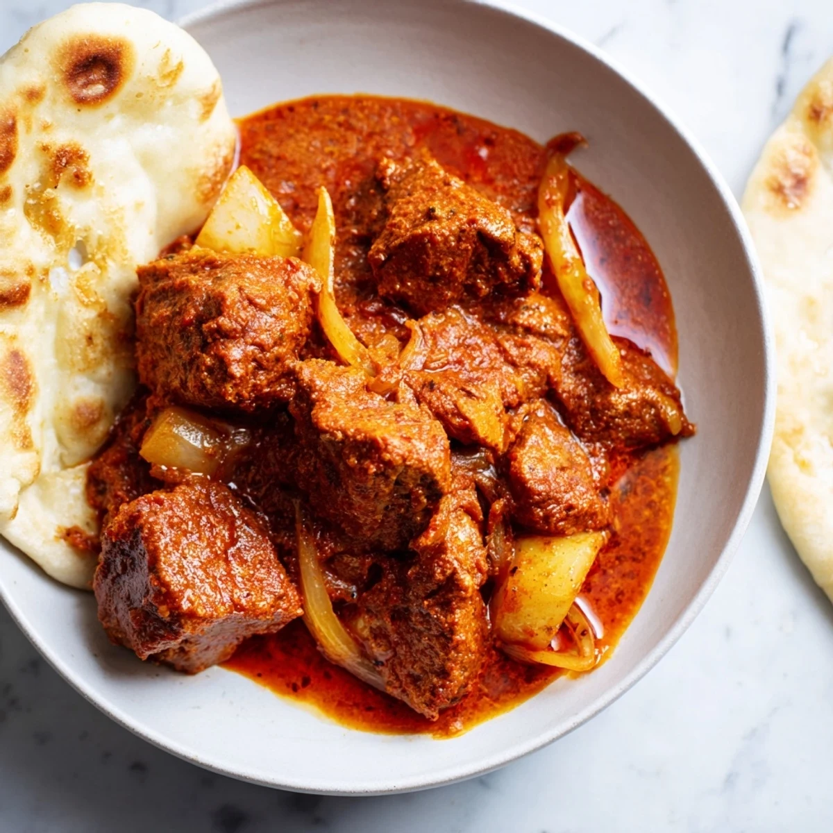 Lamb Rogan Josh Naan