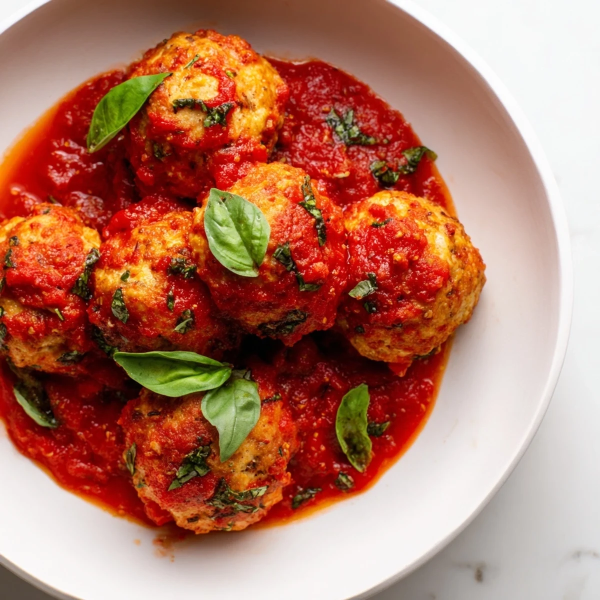 Turkey Meatballs Marinara