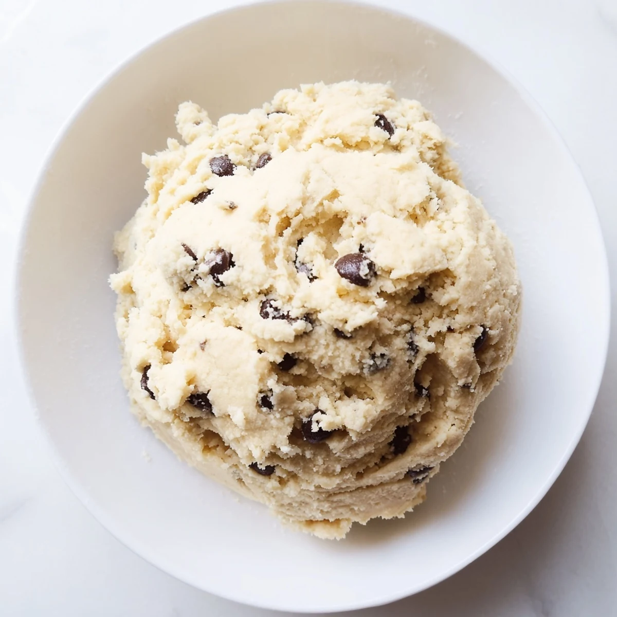 Edible Keto Cookie Dough served in a small jar, ready to enjoy as a keto-friendly dessert treat.