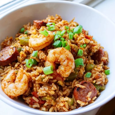Shrimp And Sausage Dirty Rice