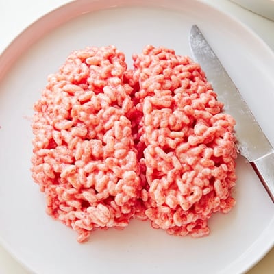 Spooky Stuffed Crispy Rice Brain