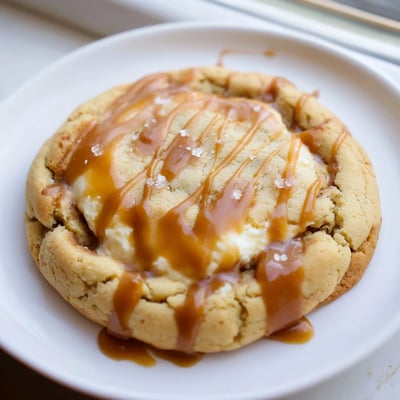 Caramel Cheesecake Cookies