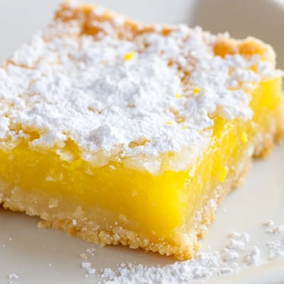 Bright Fresh Lemon Bars